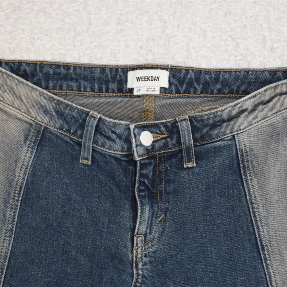 Weekday Flare Wide Leg Jeans - Picture 1 of 8